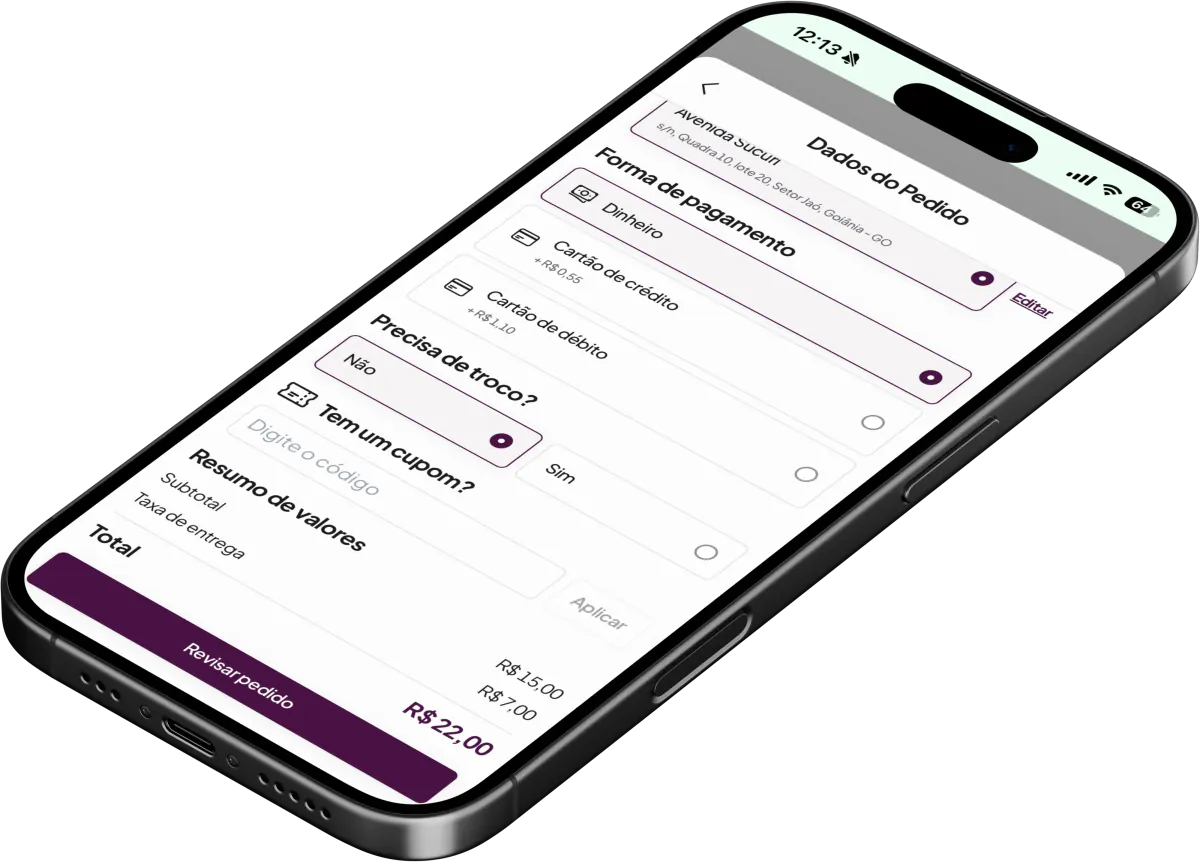 Cupons e promoções no cardápio digital